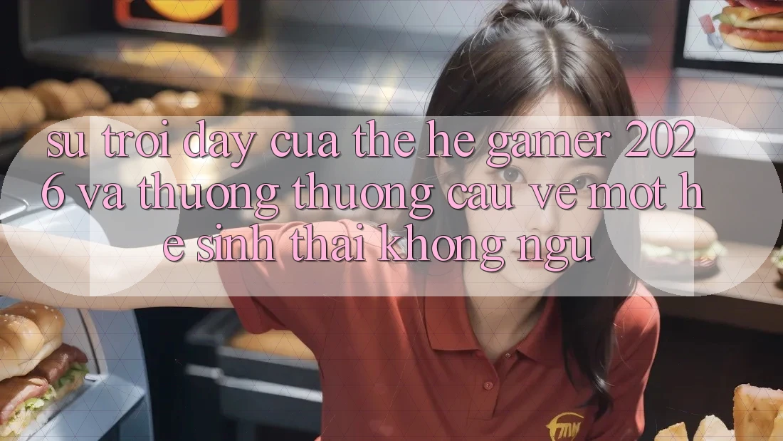 Sự Trỗi Dậy Của Thế Hệ Gamer 2026 Và Thương thương Cầu Về Một Hệ Sinh Thái “Không Ngủ” Sự Trỗi Dậy Của Thế Hệ Gamer 2026 Và Thương thương Cầu Về Một Hệ Sinh Thái “Không Ngủ”