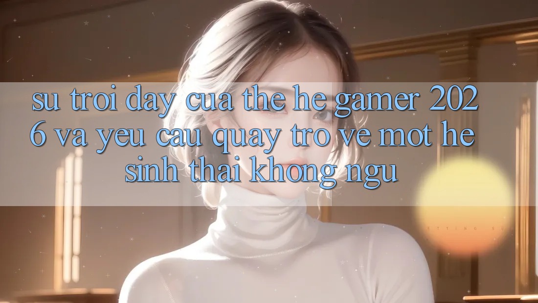 Sự Trỗi Dậy Của Thế Hệ Gamer 2026 Và Yêu Cầu Quay trở về Một Hệ Sinh Thái “Không Ngủ”
