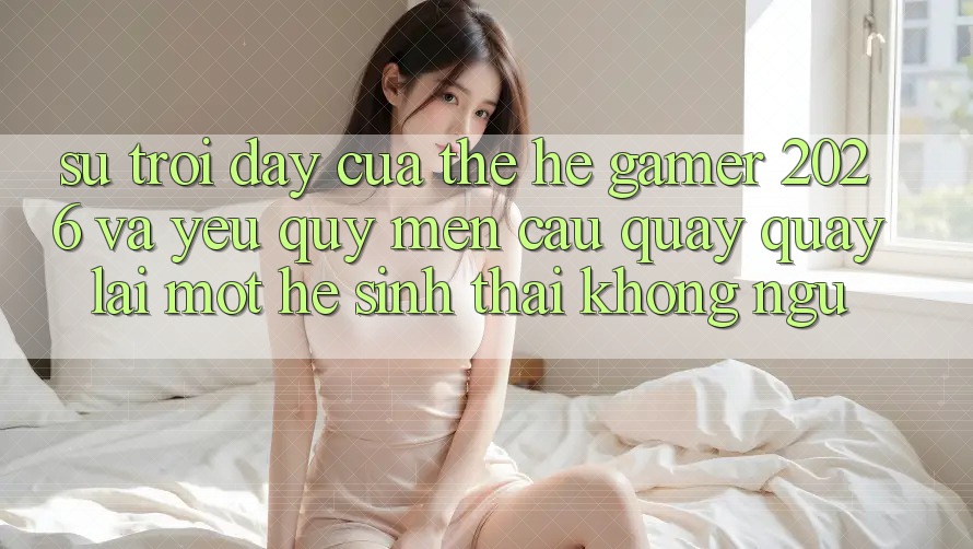 Sự Trỗi Dậy Của Thế Hệ Gamer 2026 Và Yêu quý mến Cầu Quay quay lại Một Hệ Sinh Thái “Không Ngủ” Sự Trỗi Dậy Của Thế Hệ Gamer 2026 Và Yêu quý mến Cầu Quay quay lại Một Hệ Sinh Thái “Không Ngủ”