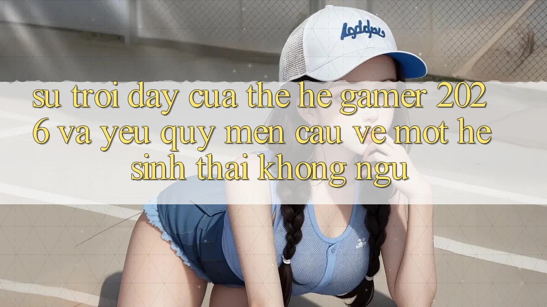 Sự Trỗi Dậy Của Thế Hệ Gamer 2026 Và Yêu quý mến Cầu Về Một Hệ Sinh Thái “Không Ngủ” Sự Trỗi Dậy Của Thế Hệ Gamer 2026 Và Yêu quý mến Cầu Về Một Hệ Sinh Thái “Không Ngủ”