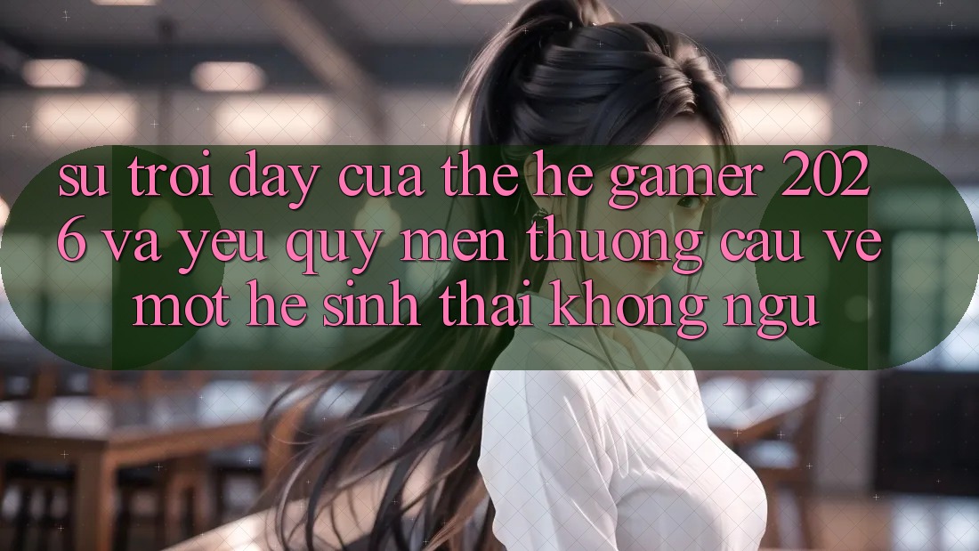 Sự Trỗi Dậy Của Thế Hệ Gamer 2026 Và Yêu quý mến thương Cầu Về Một Hệ Sinh Thái “Không Ngủ” Sự Trỗi Dậy Của Thế Hệ Gamer 2026 Và Yêu quý mến thương Cầu Về Một Hệ Sinh Thái “Không Ngủ”