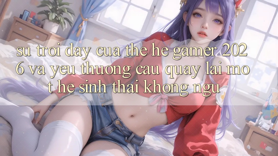 Sự Trỗi Dậy Của Thế Hệ Gamer 2026 Và Yêu thương Cầu Quay lại Một Hệ Sinh Thái “Không Ngủ” Sự Trỗi Dậy Của Thế Hệ Gamer 2026 Và Yêu thương Cầu Quay lại Một Hệ Sinh Thái “Không Ngủ”