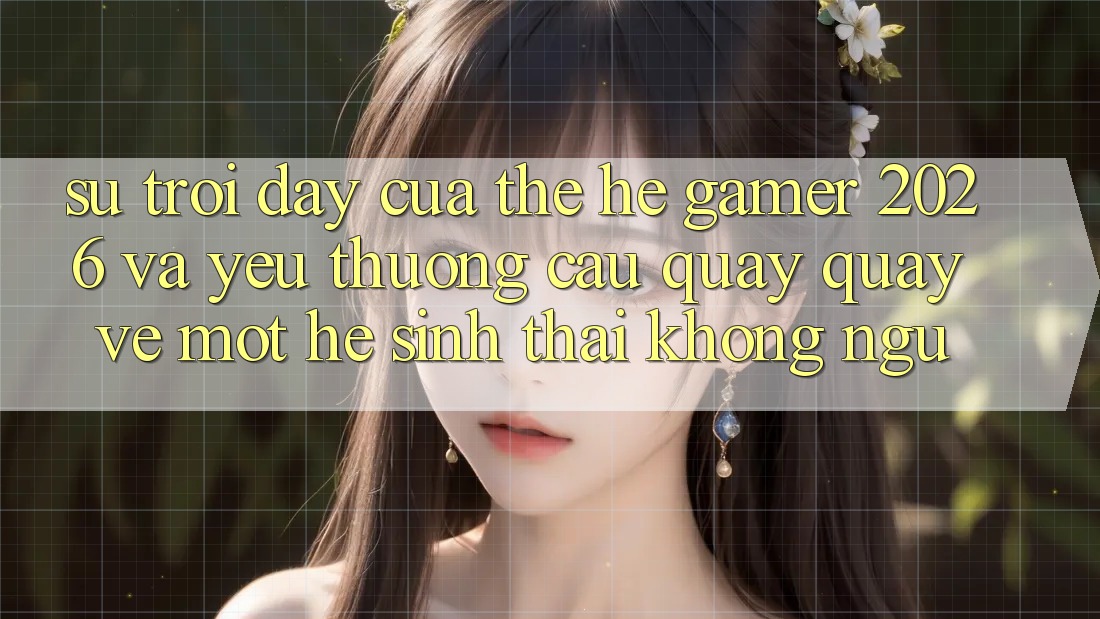 Sự Trỗi Dậy Của Thế Hệ Gamer 2026 Và Yêu thương Cầu Quay quay về Một Hệ Sinh Thái “Không Ngủ” Sự Trỗi Dậy Của Thế Hệ Gamer 2026 Và Yêu thương Cầu Quay quay về Một Hệ Sinh Thái “Không Ngủ”