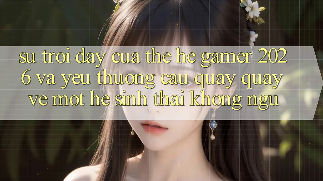 Sự Trỗi Dậy Của Thế Hệ Gamer 2026 Và Yêu thương Cầu Quay quay về Một Hệ Sinh Thái “Không Ngủ” Sự Trỗi Dậy Của Thế Hệ Gamer 2026 Và Yêu thương Cầu Quay quay về Một Hệ Sinh Thái “Không Ngủ”