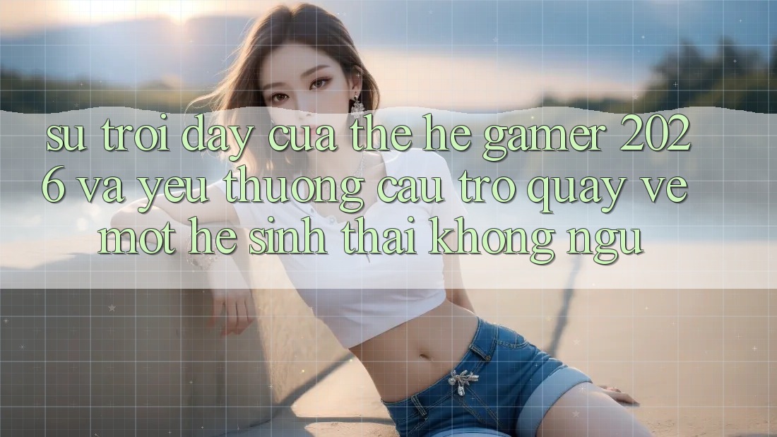 Sự Trỗi Dậy Của Thế Hệ Gamer 2026 Và Yêu thương Cầu Trở quay về Một Hệ Sinh Thái “Không Ngủ” Sự Trỗi Dậy Của Thế Hệ Gamer 2026 Và Yêu thương Cầu Trở quay về Một Hệ Sinh Thái “Không Ngủ”