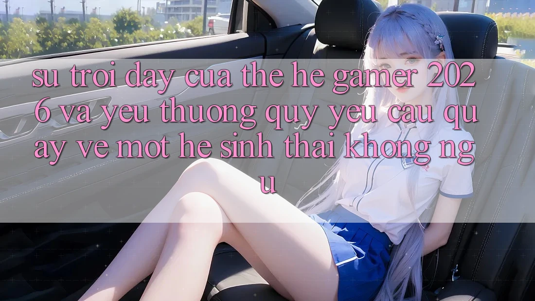 Sự Trỗi Dậy Của Thế Hệ Gamer 2026 Và Yêu thương quý yêu Cầu Quay về Một Hệ Sinh Thái “Không Ngủ” Sự Trỗi Dậy Của Thế Hệ Gamer 2026 Và Yêu thương quý yêu Cầu Quay về Một Hệ Sinh Thái “Không Ngủ”