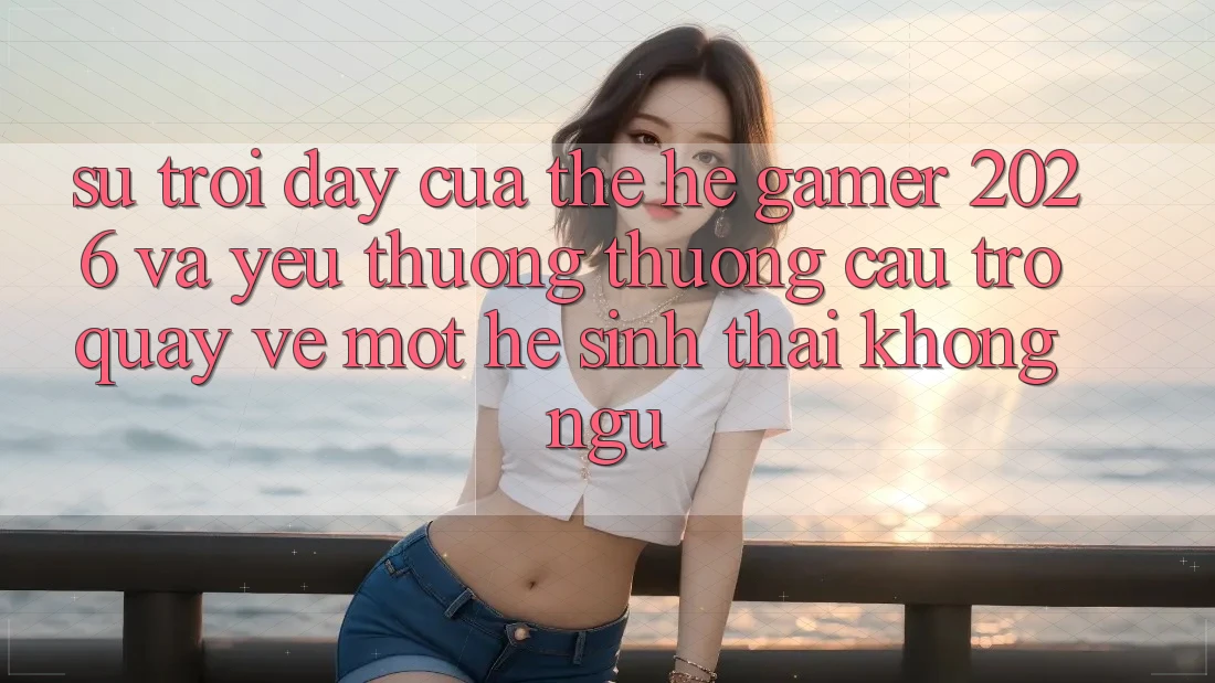 Sự Trỗi Dậy Của Thế Hệ Gamer 2026 Và Yêu thương thương Cầu Trở quay về Một Hệ Sinh Thái “Không Ngủ”