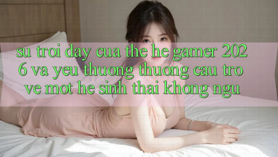 Sự Trỗi Dậy Của Thế Hệ Gamer 2026 Và Yêu thương thương Cầu Trở về Một Hệ Sinh Thái “Không Ngủ” Sự Trỗi Dậy Của Thế Hệ Gamer 2026 Và Yêu thương thương Cầu Trở về Một Hệ Sinh Thái “Không Ngủ”
