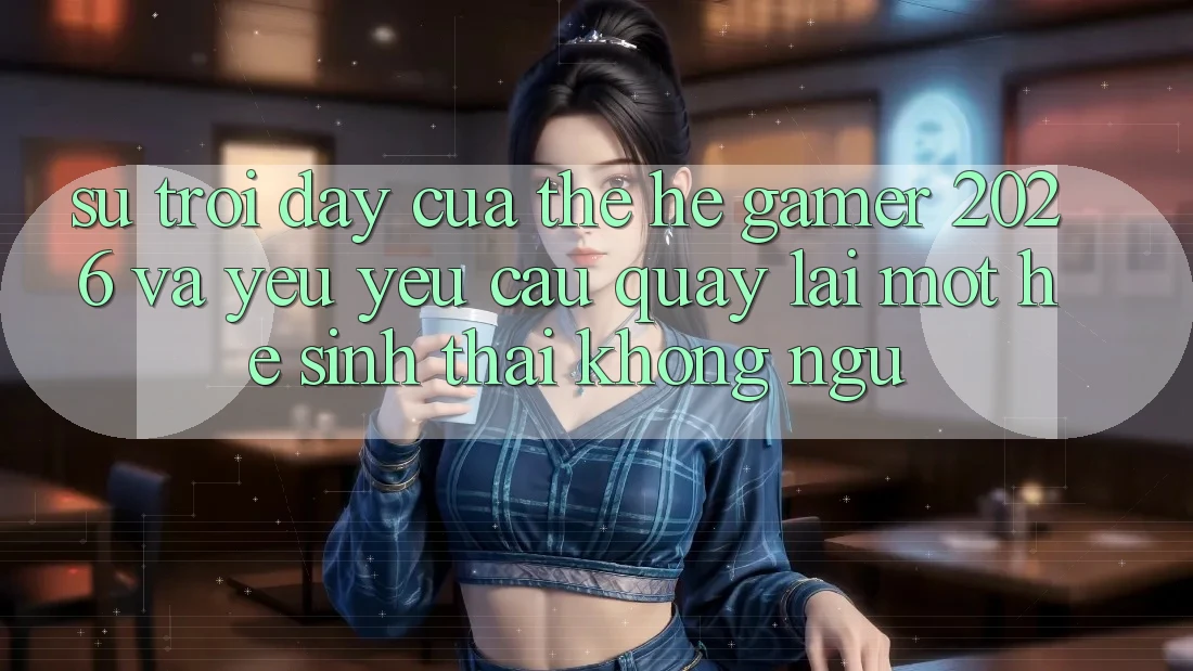 Sự Trỗi Dậy Của Thế Hệ Gamer 2026 Và Yêu yêu Cầu Quay lại Một Hệ Sinh Thái “Không Ngủ” Sự Trỗi Dậy Của Thế Hệ Gamer 2026 Và Yêu yêu Cầu Quay lại Một Hệ Sinh Thái “Không Ngủ”