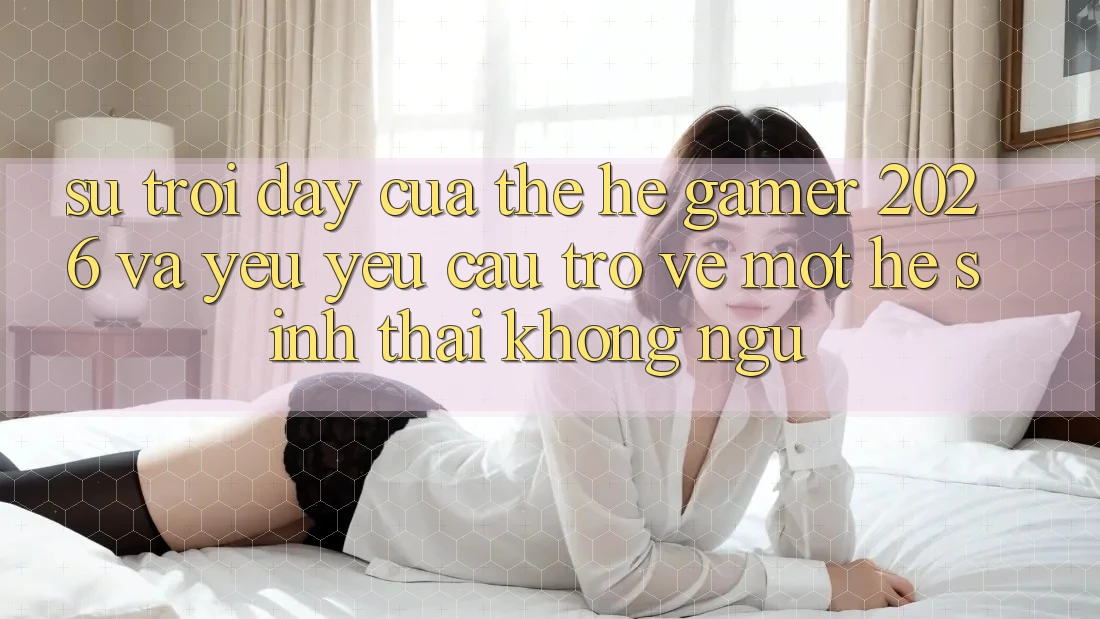 Sự Trỗi Dậy Của Thế Hệ Gamer 2026 Và Yêu yêu Cầu Trở về Một Hệ Sinh Thái “Không Ngủ” Sự Trỗi Dậy Của Thế Hệ Gamer 2026 Và Yêu yêu Cầu Trở về Một Hệ Sinh Thái “Không Ngủ”