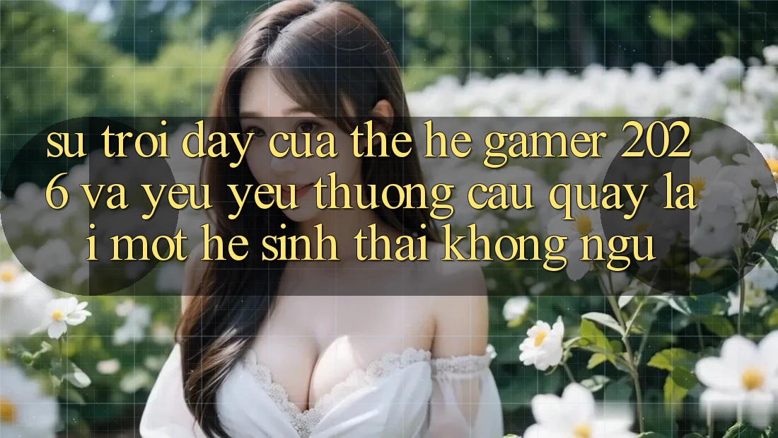 Sự Trỗi Dậy Của Thế Hệ Gamer 2026 Và Yêu yêu thương Cầu Quay lại Một Hệ Sinh Thái “Không Ngủ” Sự Trỗi Dậy Của Thế Hệ Gamer 2026 Và Yêu yêu thương Cầu Quay lại Một Hệ Sinh Thái “Không Ngủ”