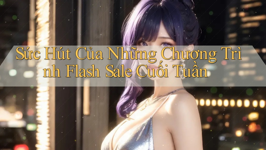 Sức Hút Của Những Chương Trình Flash Sale Cuối Tuần