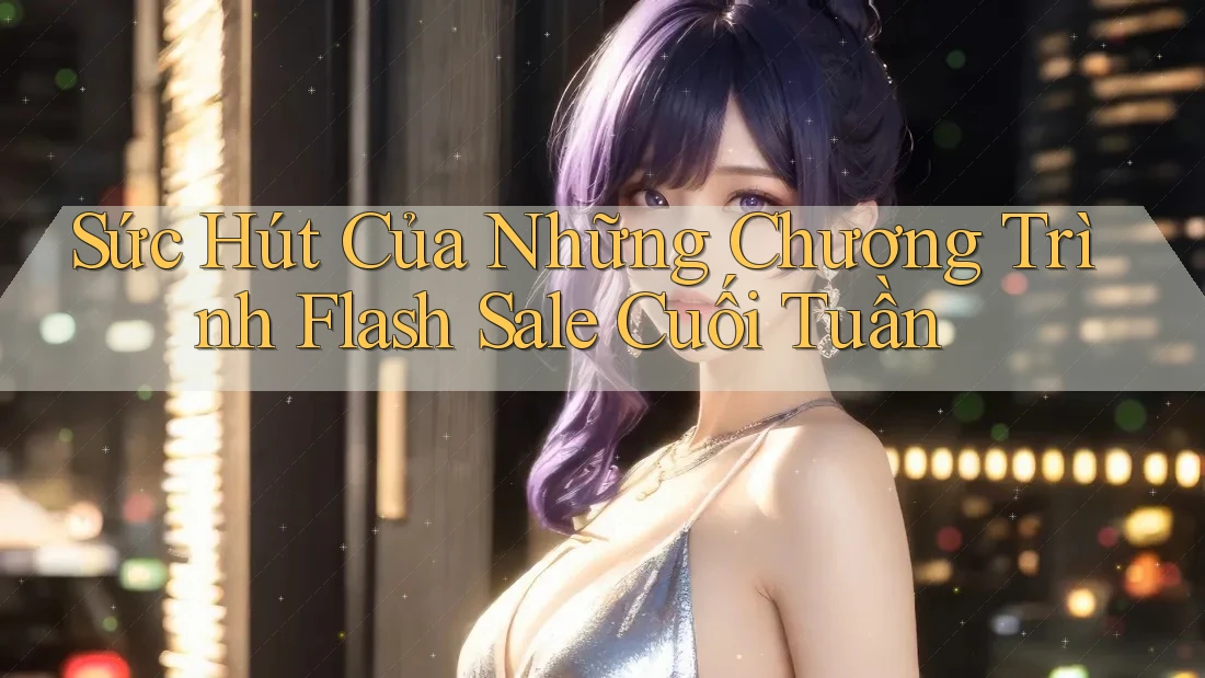 Sức Hút Của Những Chương Trình Flash Sale Cuối Tuần Sức Hút Của Những Chương Trình Flash Sale Cuối Tuần