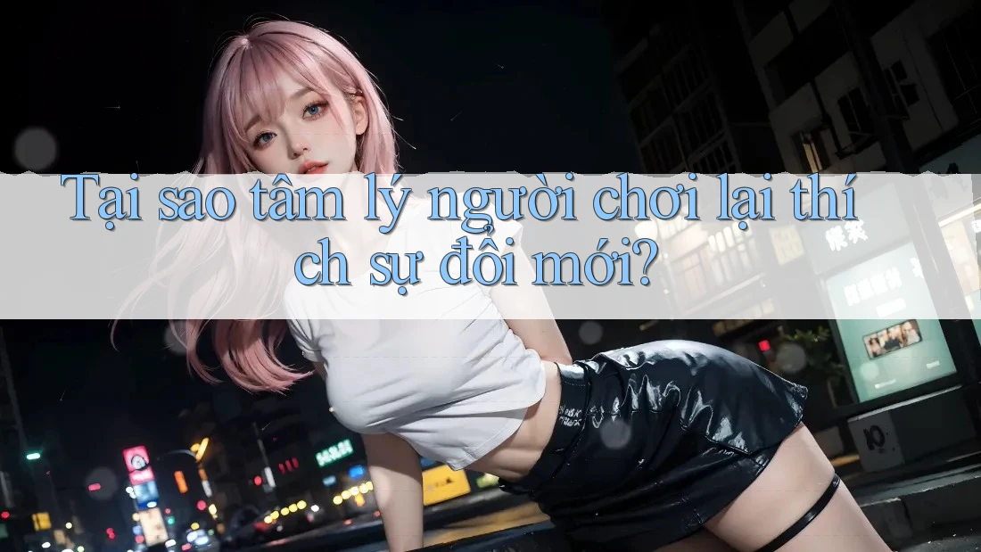 Tại sao tâm lý người chơi lại thích sự đổi mới?