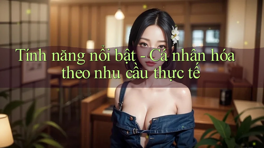 Tính năng nổi bật - Cá nhân hóa theo nhu cầu thực tế