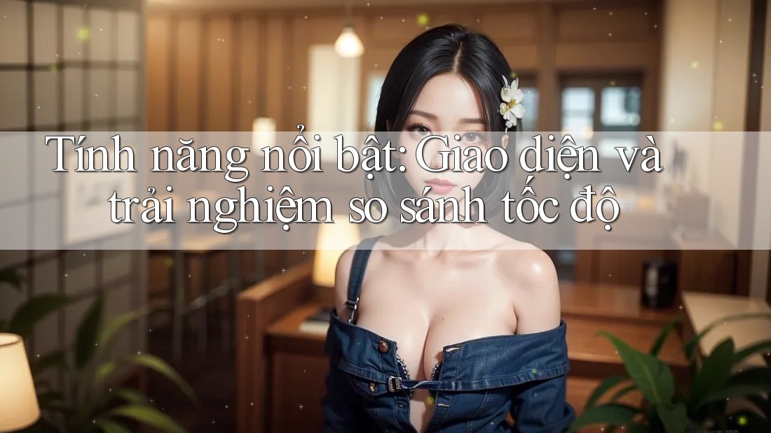 Tính năng nổi bật: Giao diện và trải nghiệm so sánh tốc độ