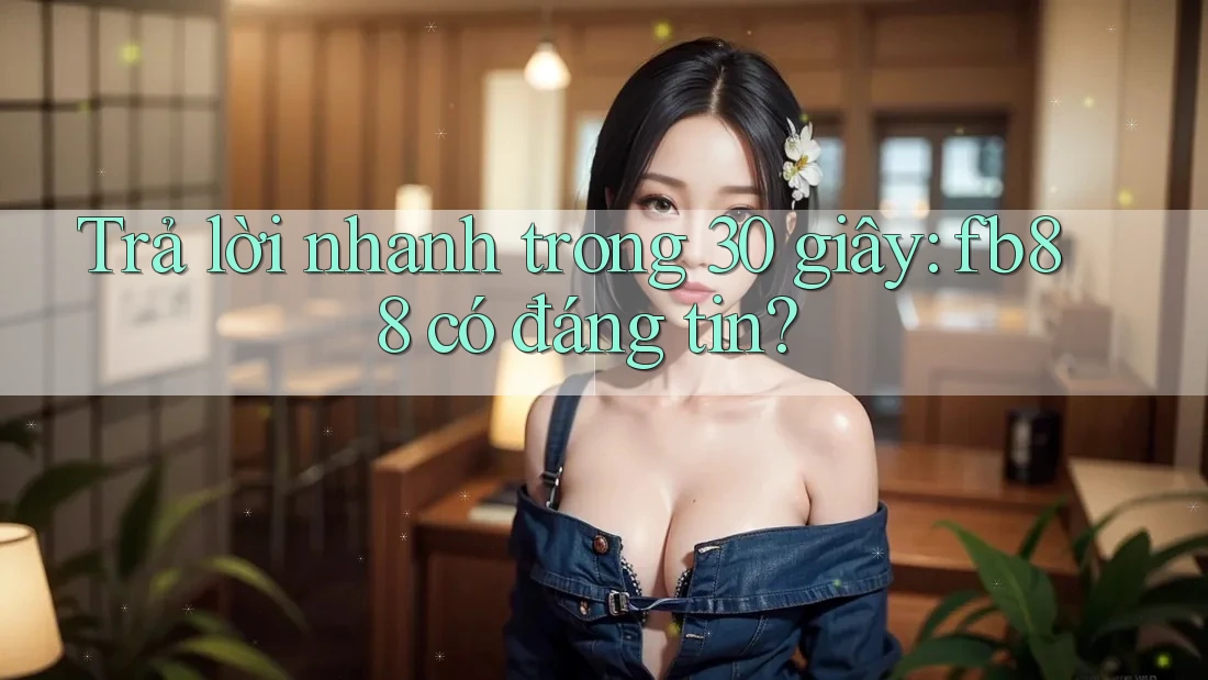 Trả lời nhanh trong 30 giây: fb88 có đáng tin?