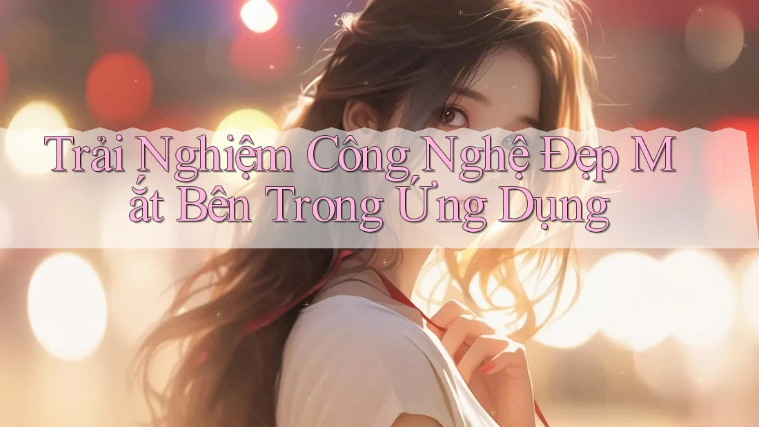 Trải Nghiệm Công Nghệ Đẹp Mắt Bên Trong Ứng Dụng Trải Nghiệm Công Nghệ Đẹp Mắt Bên Trong Ứng Dụng