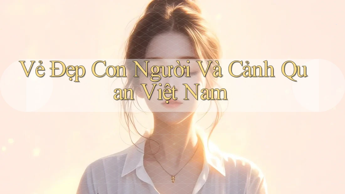 Vẻ Đẹp Con Người Và Cảnh Quan Việt Nam Vẻ Đẹp Con Người Và Cảnh Quan Việt Nam