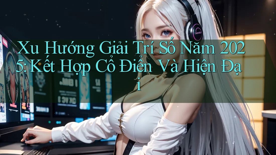 Xu Hướng Giải Trí Số Năm 2025: Kết Hợp Cổ Điển Và Hiện Đại Xu Hướng Giải Trí Số Năm 2025: Kết Hợp Cổ Điển Và Hiện Đại